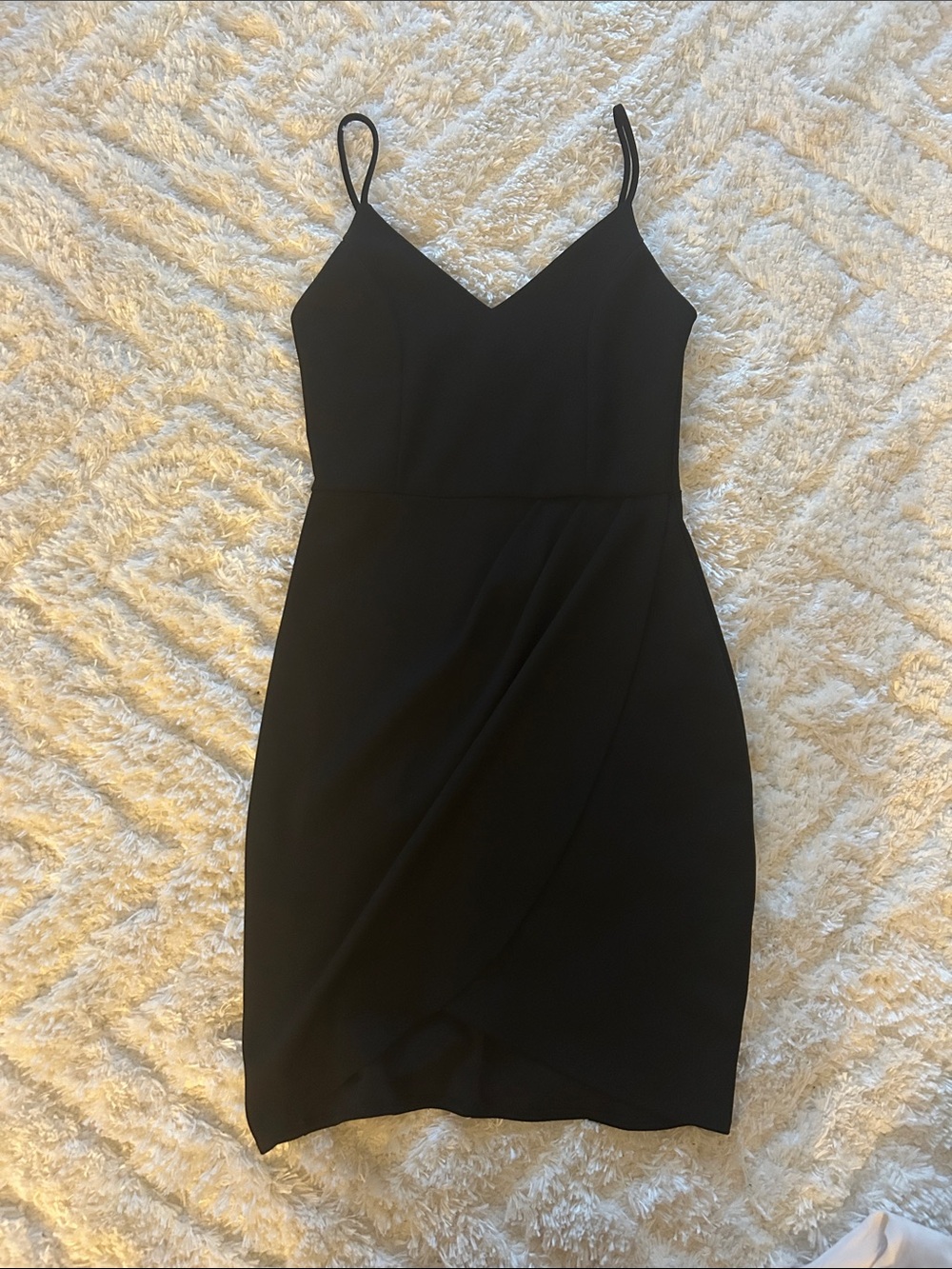 Lulu's Black Mini Dress